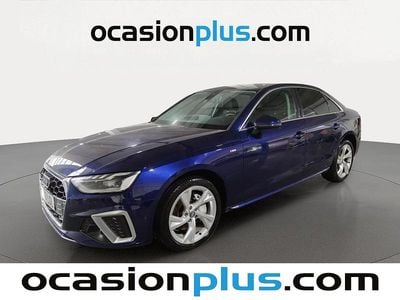 Usado Audi A4 S-Line 190 CV (139 kW) 2020 Azul Berlina
