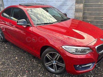 Käytetty BMW 218 Comfort Edition 136 HP (100 kW) 2015 Punainen Coupe - kaksiovinen