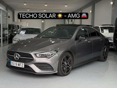 Gris Usado 2021 Mercedes CLA200 Shooting Brake Familiar | 28.220 € (Un poco caro)
