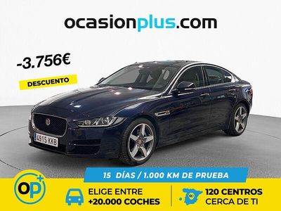 Azul Usado 2018 Jaguar XE Pure Berlina | 17.300 € (Precio justo)