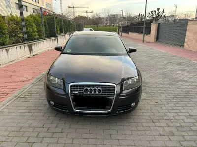 Usado Audi A3 Sportback Ambiente 140 CV (102 kW) 2007 Negro Utilitario