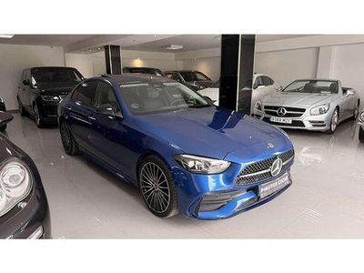 Usado Mercedes C220 200 CV (147 kW) 2023 Azul Berlina
