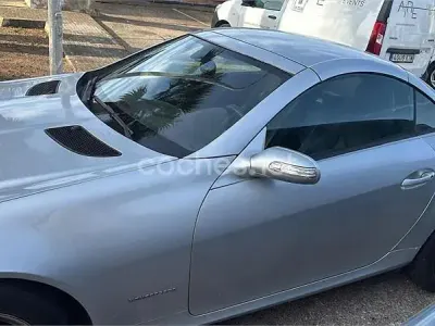 Usado Mercedes SLK200 163 CV (119 kW) 2004 Gris / plata Descapotable