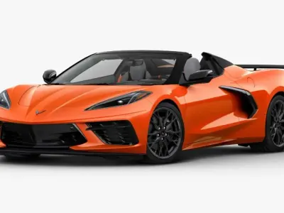 Nuevo Chevrolet Corvette Stingray 502 CV (369 kW) 2026 Naranja Descapotable