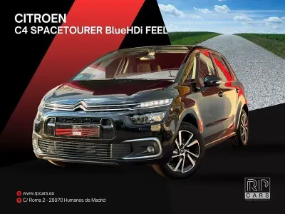 Usado Citroën C4 SpaceTourer Feel 130 CV (95 kW) 2019 Negro Monovolumen