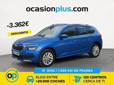 Usado Skoda Kamiq Ambition 110 CV (80 kW) 2024 Azul SUV