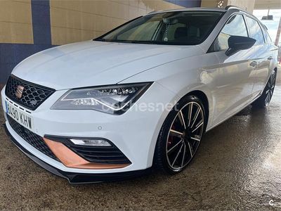 Usado Seat Leon ST FR 150 CV (110 kW) 2018 Blanco Familiar