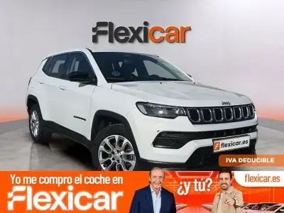 Usado Jeep Compass Longitude 130 CV (95 kW) 2022 Blanco SUV