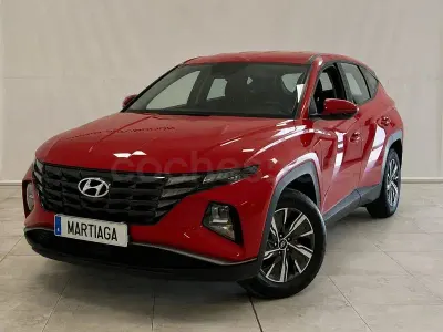 Usado Hyundai Tucson 115 CV (84 kW) 2022 Rojo SUV