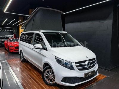 Blanco Usado 2021 Mercedes V250 Marco Polo Monovolumen | 56.900 € (Precio justo)