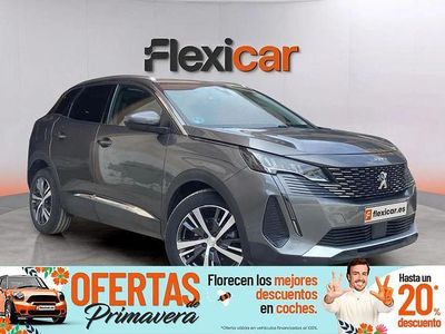 Usado Peugeot 3008 Allure 130 CV (95 kW) 2021 Gris SUV