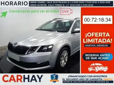Usado Skoda Octavia Ambition 116 CV (85 kW) 2018 Gris Familiar