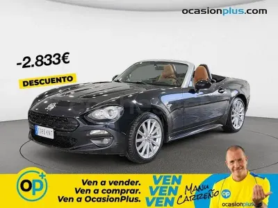 Usado Fiat 124 Spider Lusso 140 CV (102 kW) 2018 Negro Descapotable