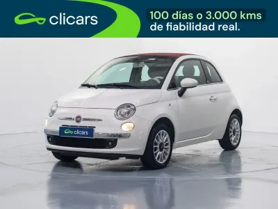 Używany Fiat 500C 69 KM (50 kW) 2014 Biały Kabriolet