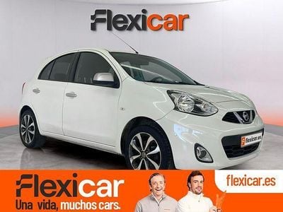Usado Nissan Micra Tekna 80 CV (58 kW) 2015 Blanco Berlina