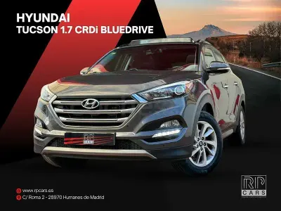 Usado Hyundai Tucson 115 CV (84 kW) 2016 Gris / plata SUV