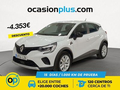 Usado Renault Captur Intens 100 CV (73 kW) 2022 Blanco SUV