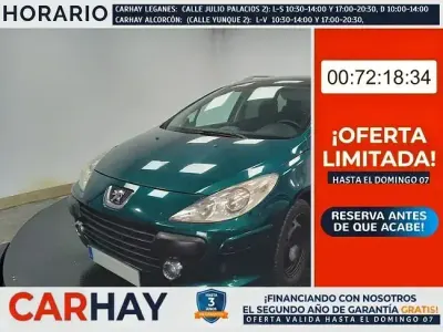 Usado Peugeot 307 110 CV (80 kW) 2005 Verde Utilitario