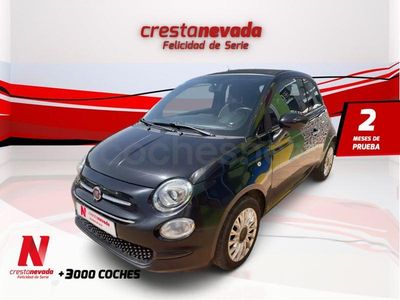 Usado Fiat 500C Lounge 69 CV (50 kW) 2020 Negro Descapotable