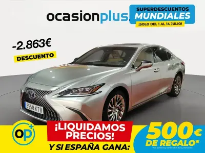 Usado Lexus ES300H Luxury Line 218 CV (160 kW) 2019 Gris Berlina