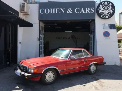 Usado Mercedes 560 AMG 241 CV (177 kW) 1989 Burdeos Descapotable
