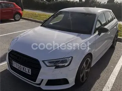 Usado Audi A3 S-Line 110 CV (80 kW) 2018 Blanco Berlina