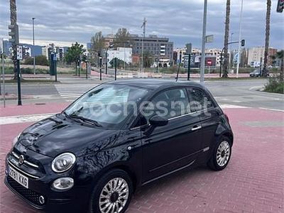 Usado Fiat 500 Lounge 69 CV (50 kW) 2019 Negro Berlina