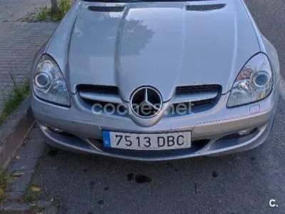 Usado Mercedes SLK350 272 CV (200 kW) 2004 Gris / plata Descapotable