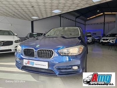 Usado BMW 116 Sport Line 116 CV (85 kW) 2015 Azul Utilitario