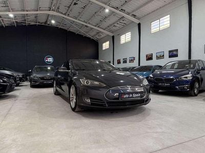 Usado Tesla Model S RWD 309 kW (421 CV) 2014 Gris Utilitario