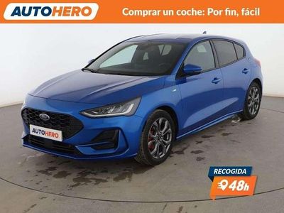 Azul Usado 2023 Ford Focus ST-Line Berlina | 19.999 € (Precio justo)
