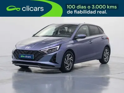 Usado Hyundai i20 80 CV (58 kW) 2025 Azul Utilitario