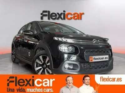 Usado Citroën C3 Feel 99 CV (72 kW) 2017 Negro