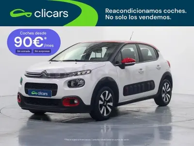 Usado Citroën C3 Feel 83 CV (61 kW) 2019 Blanco Utilitario