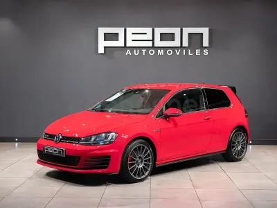 Usado VW Golf VII GTD 184 CV (135 kW) 2015 Rojo Berlina