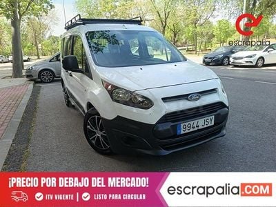 Usado Ford Transit Connect 100 CV (73 kW) 2016 Blanco Monovolumen