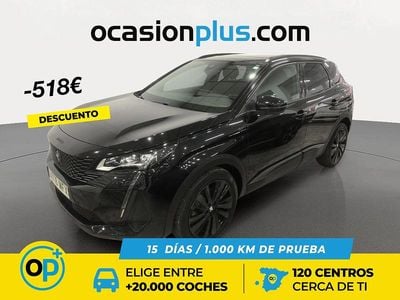 Usado Peugeot 3008 GT 130 CV (95 kW) 2023 Negro SUV