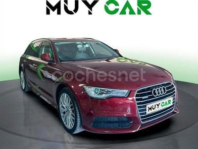 Rojo Usado 2017 Audi A6 Advanced Familiar | 19.990 € (Precio justo)