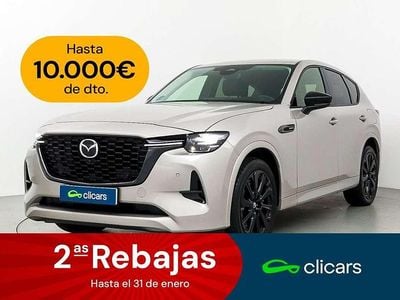 Plateado Usado 2024 Mazda CX-60 Homura-Line SUV | 38.990 € (Buen precio)