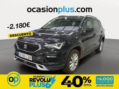 Usado Seat Ateca Style 150 CV (110 kW) 2022 Negro SUV