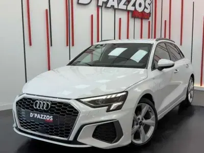 Usado Audi A3 Sportback S-Line 150 CV (110 kW) 2023 Blanco Utilitario