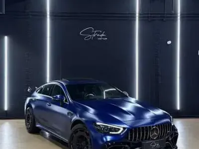 Usado Mercedes S63 AMG AMG 639 CV (469 kW) 2021 Azul Coupe