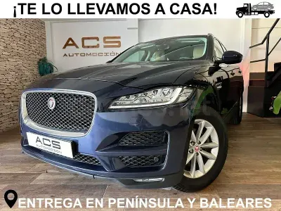 Usado Jaguar F-Pace Prestige 180 CV (132 kW) 2018 Azul SUV