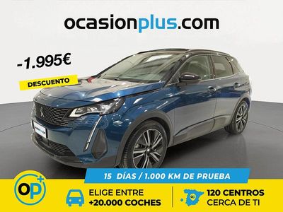 Usado Peugeot 3008 GT 225 CV (165 kW) 2022 Azul SUV