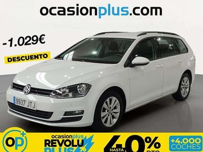 Usado VW Golf VII Edition 110 CV (80 kW) 2016 Blanco Familiar