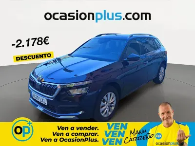 Usado Skoda Kamiq 150 CV (110 kW) 2022 Negro SUV