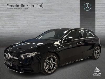 Usado Mercedes A180 116 CV (85 kW) 2023 Negro cosmos Berlina