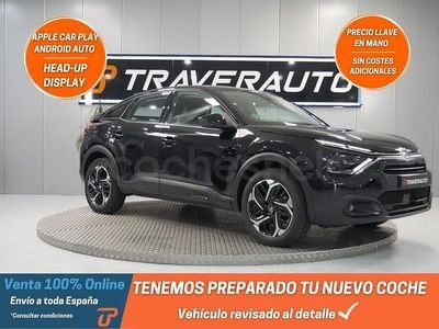 Usado Citroën C4 Feel 130 CV (95 kW) 2022 Negro Utilitario