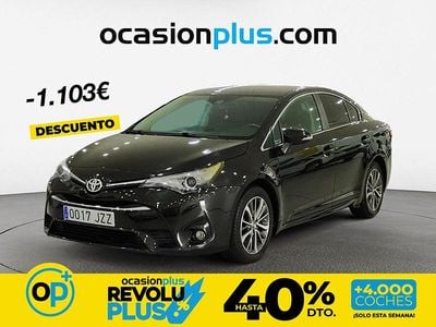 Usado Toyota Avensis Advance 143 CV (105 kW) 2017 Negro Berlina
