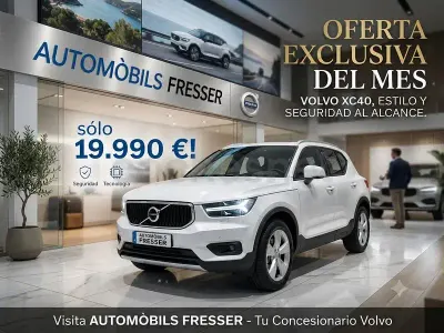 Usado Volvo XC40 Momentum 129 CV (94 kW) 2021 Blanco SUV